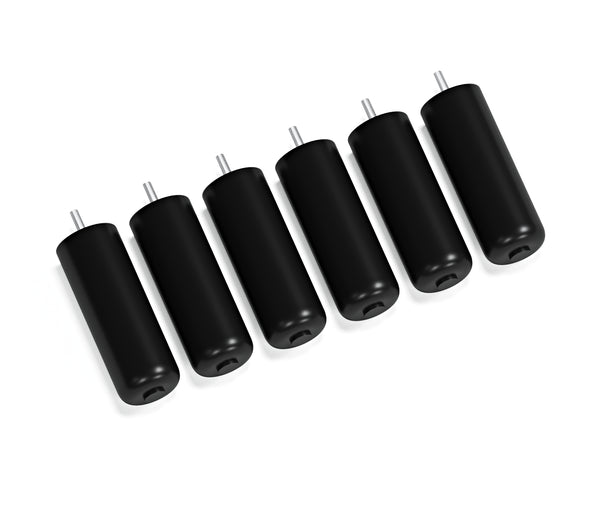 Silindir Dinlenme Ahşap Ayak 6Lı Set