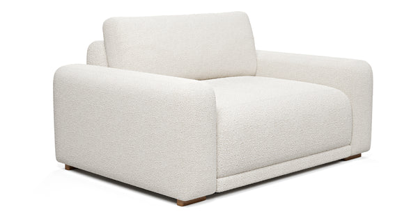 Carle Tekli Koltuk Çift Kollu - Bukle