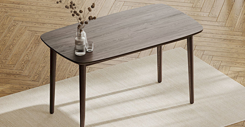 Lyno 77x140 Cm Sabit Yemek Masası Takımı (4 Roa Sandalye) - Fitilli Kadife