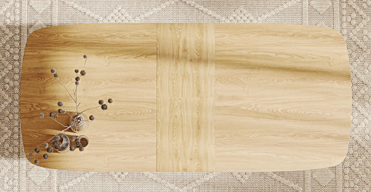 Lyno Doğal Ahşap Açılır Masa 77x140 Cm Lyno Doğal Ahşap Açılır Masa 77x140 Cm