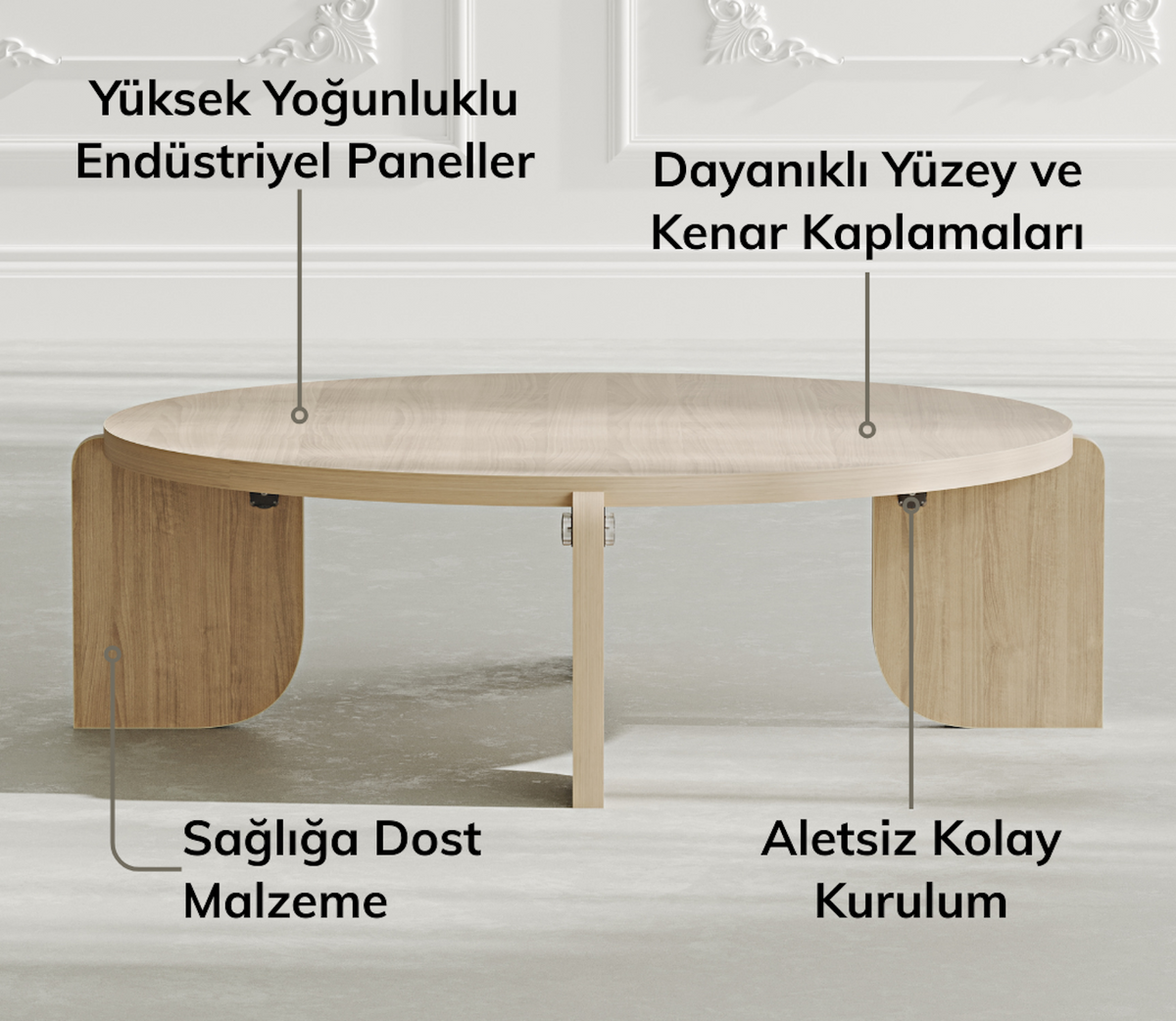 Country Beyaz Görünümlü - 3