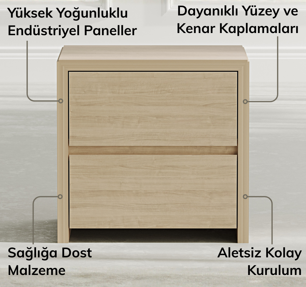 Country Beyaz Görünümlü - 3