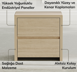 Nordik Meşe Görünümlü - 3