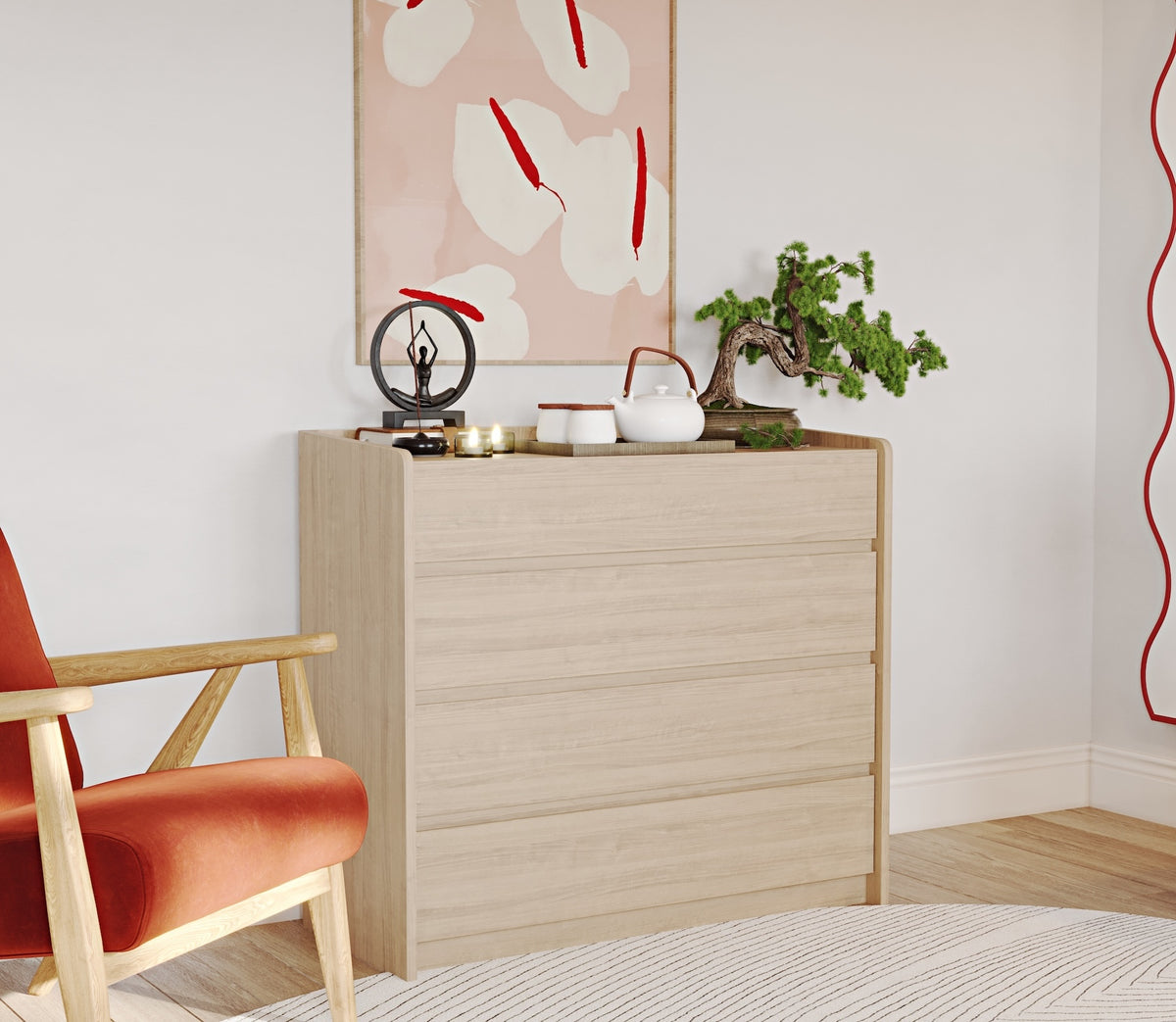 Nordik Meşe Görünümlü - 1