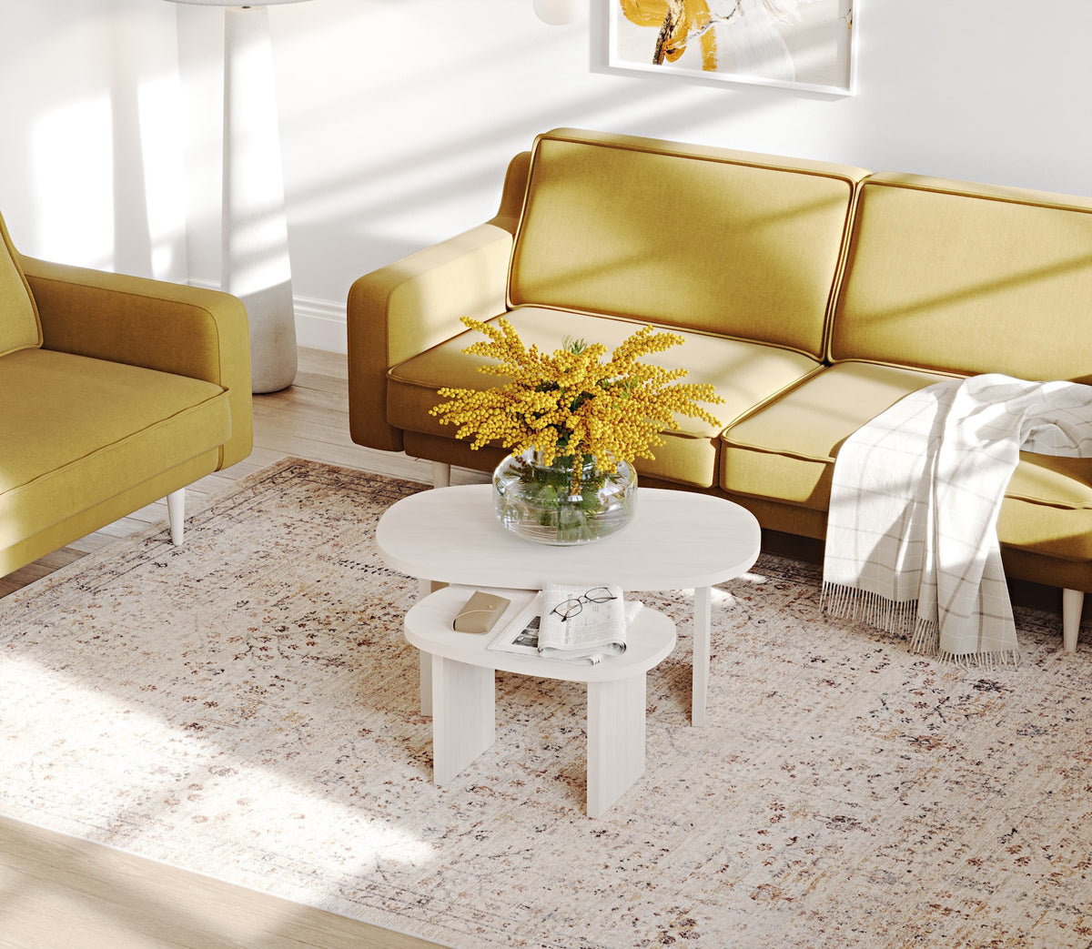 Country Beyaz Görünümlü - 1