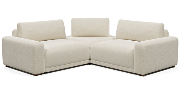 Carle 234 x 234 Köşe Çift Kollu - Doğal Doku