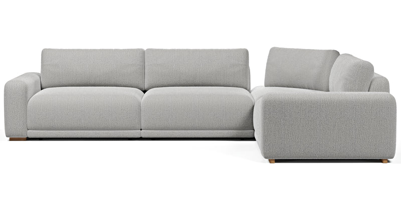 Carle 339 x 234 Köşe Çift Kollu - Doğal Doku
