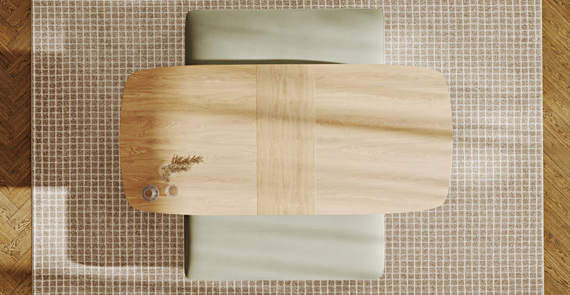 Lyno 77x140 Cm Açılır Yemek Masası Takımı (2 Roa Bench) - Fitilli Kadife