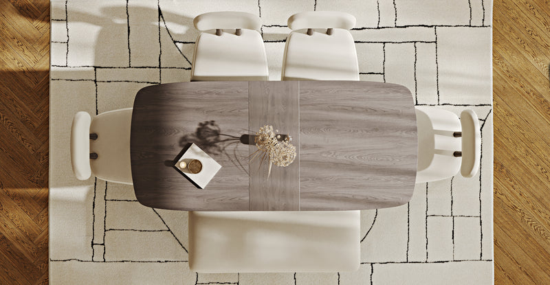 Lyno 77x140 Cm Açılır Yemek Masası Takımı (Roa Bench & 4 Roa Sandalye) - Performans Kadife