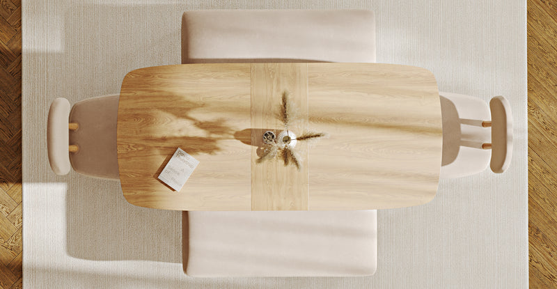 Lyno 77x140 Cm Açılır Yemek Masası Takımı (2 Roa Bench & 2 Roa Sandalye) - Kadife