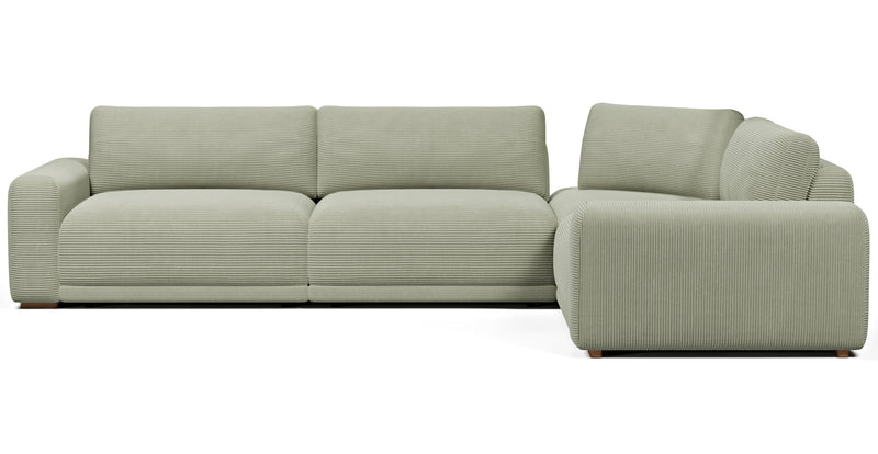 Carle 339 x 234 Köşe Çift Kollu - Fitilli Kadife