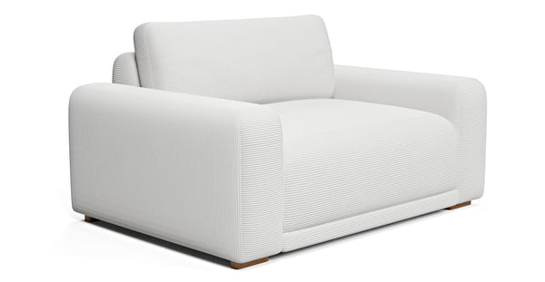 Carle Tekli Koltuk Çift Kollu - Fitilli Kadife