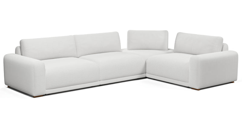 Carle 339 x 234 Köşe Çift Kollu - Fitilli Kadife