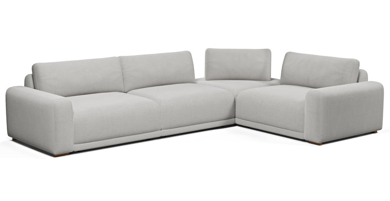 Carle 339 x 234 Köşe Çift Kollu - Fitilli Kadife
