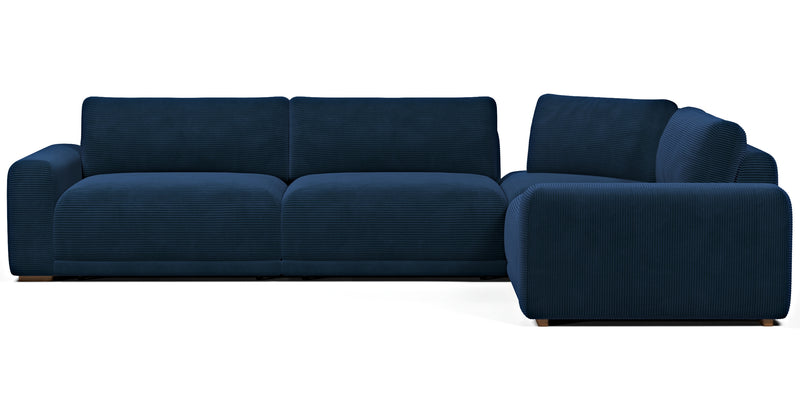 Carle 339 x 234 Köşe Çift Kollu - Fitilli Kadife