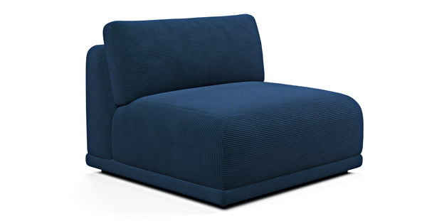 Carle Tekli Koltuk Kolsuz - Fitilli Kadife