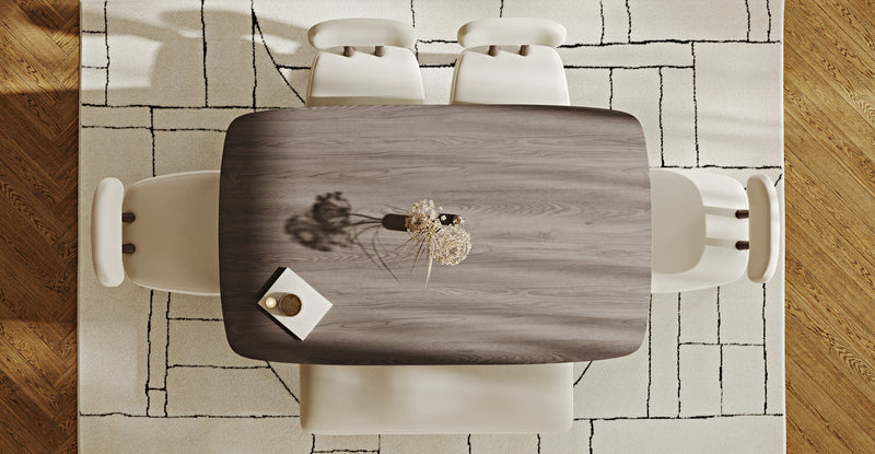 Lyno 97x160 Cm Sabit Yemek Masası Takımı (Bench&4Lü Roa) - Performans Kadife