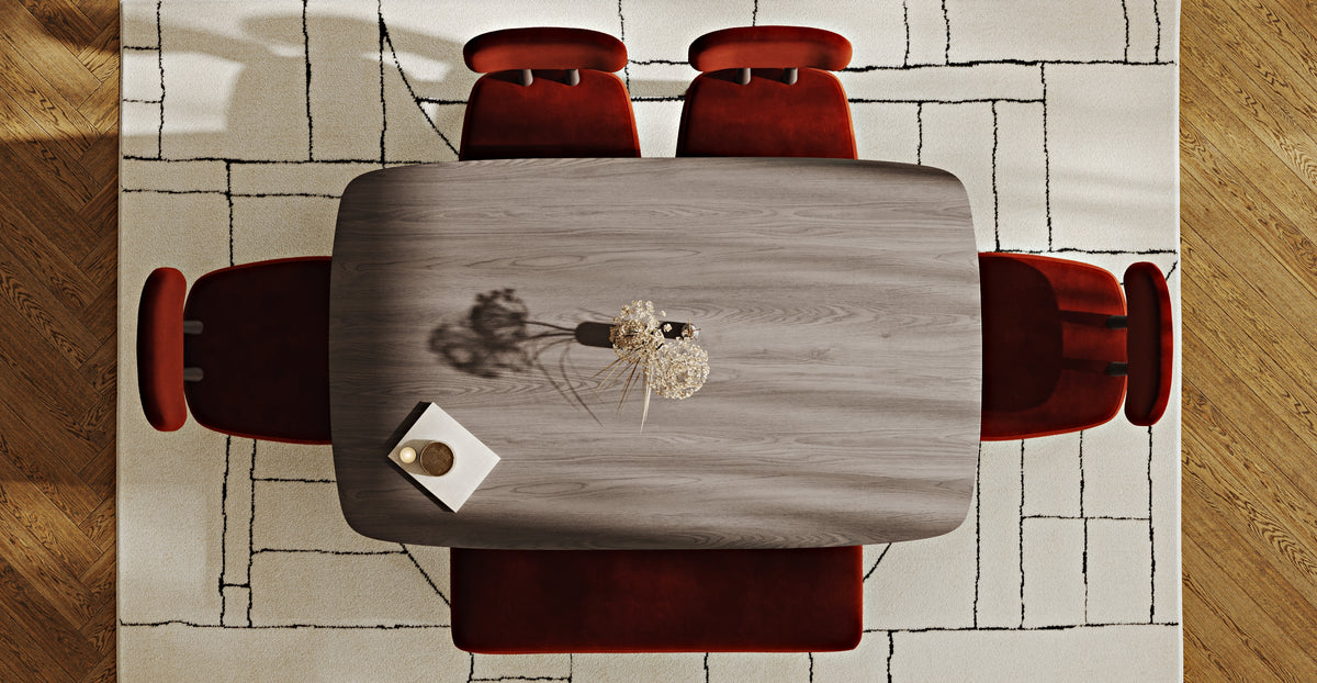 Lyno 97x160 Cm Sabit Yemek Masası Takımı (Bench&4Lü Roa) - Kadife