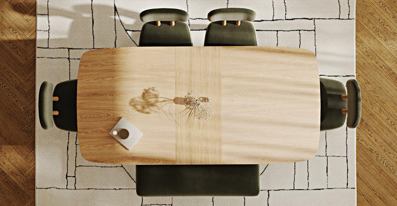Lyno 97x160 Cm Açılır Yemek Masası Takımı (Bench&4Lü Roa) - Performans Keten