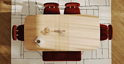 Lyno 97x160 Cm Açılır Yemek Masası Takımı (Bench&4Lü Roa) - Kadife