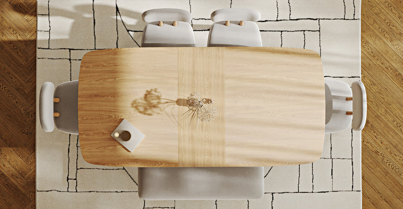 Lyno 97x160 Cm Açılır Yemek Masası Takımı (Bench&4Lü Roa) - Performans Keten