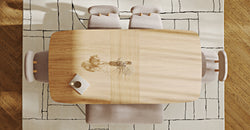 Lyno 97x160 Cm Açılır Yemek Masası Takımı (Bench&4Lü Roa) - Kadife