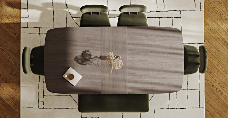 Lyno 97x160 Cm Açılır Yemek Masası Takımı (Bench&4Lü Roa) - Performans Keten