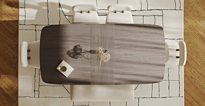 Lyno 97x160 Cm Açılır Yemek Masası Takımı (Bench&4Lü Roa) - Performans Kadife