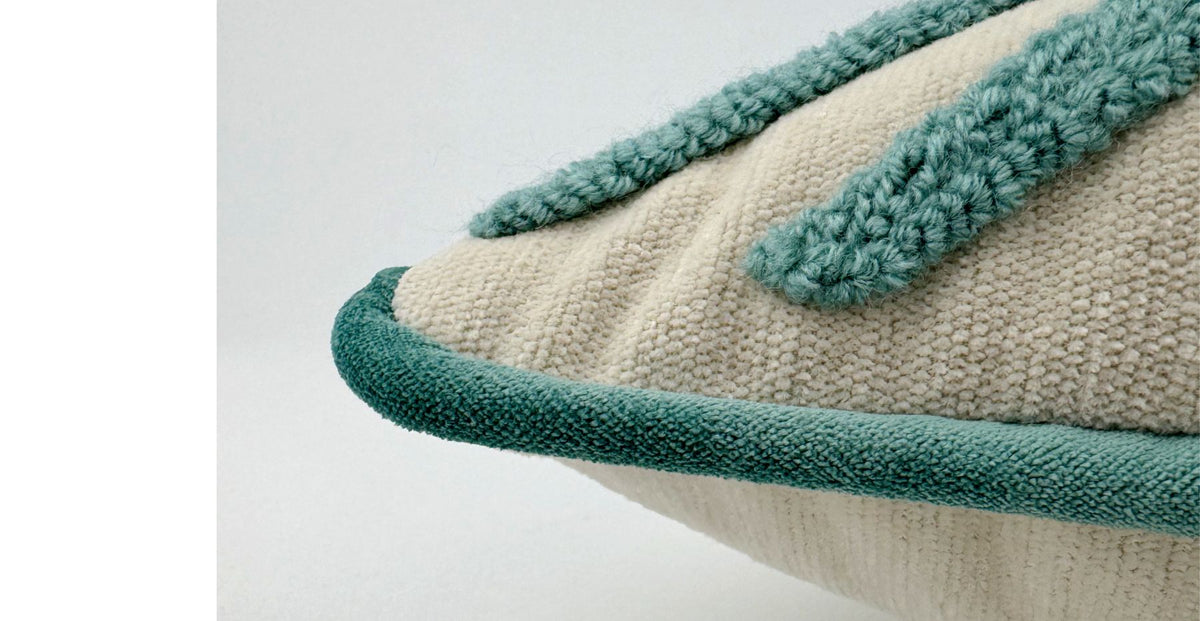 Moire Azur 5Li̇ Punch Kırlent Takımı