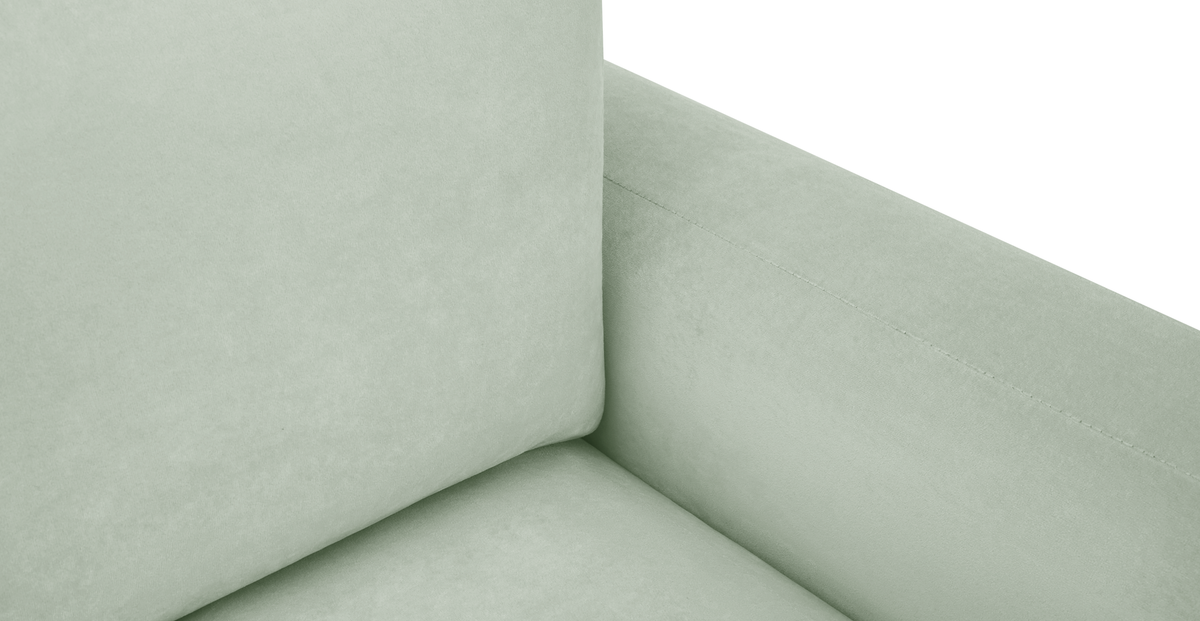 Carle 339 x 210 Köşe Sağ Kollu ve Puf - Kadife