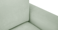 Carle 339 x 210 Köşe Sağ Kollu ve Puf - Kadife