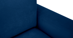 Carle 339 x 210 Köşe Sağ Kollu ve Puf - Kadife