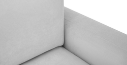 Carle 339 x 210 Köşe Sağ Kollu ve Puf - Kadife