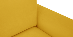 Carle 339 x 210 Köşe Sağ Kollu ve Puf - Kadife