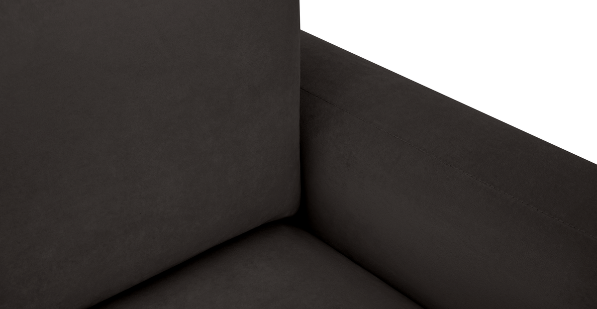 Carle 339 x 210 Köşe Sağ Kollu ve Puf - Kadife