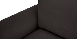 Carle 339 x 210 Köşe Sağ Kollu ve Puf - Kadife