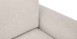 Carle 339 x 210 Köşe Sağ Kollu ve Puf - Kadife