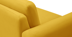 Carle 339 x 210 Köşe Sağ Kollu ve Puf - Kadife