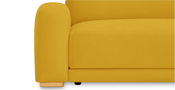 Carle 339 x 210 Köşe Sağ Kollu ve Puf - Kadife