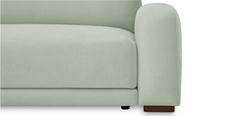 Carle 339 x 210 Köşe Sağ Kollu ve Puf - Kadife