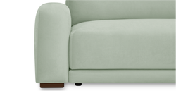 Carle 339 x 210 Köşe Sağ Kollu ve Puf - Kadife