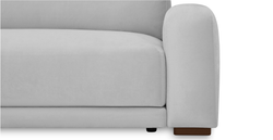 Carle 339 x 210 Köşe Sağ Kollu ve Puf - Kadife