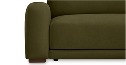 Carle 339 x 210 Köşe Sağ Kollu ve Puf - Kadife