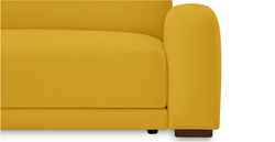 Carle 339 x 210 Köşe Sağ Kollu ve Puf - Kadife