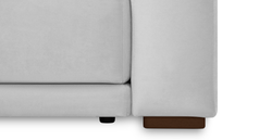 Carle 339 x 210 Köşe Sağ Kollu ve Puf - Kadife