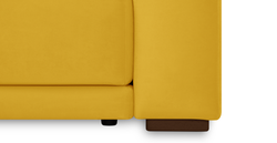 Carle 339 x 210 Köşe Sağ Kollu ve Puf - Kadife