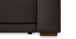 Carle 339 x 210 Köşe Sağ Kollu ve Puf - Kadife