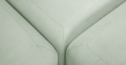 Carle 339 x 210 Köşe Sağ Kollu ve Puf - Kadife