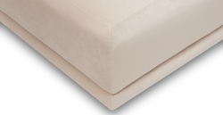 Carle 339 x 210 Köşe Sağ Kollu ve Puf - Kadife