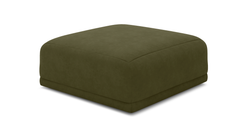 Carle Haki L Köşe Koltuk Takımı - Kadife